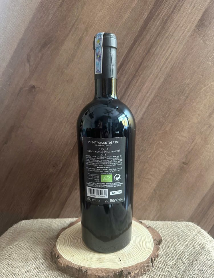 Rượu Vang Đỏ  Amastuola Centosassi <5% ABV*