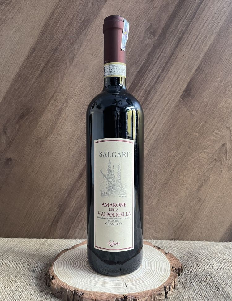 Rượu Vang Đỏ Salgari Amarone D.O.C.G<5% ABV*