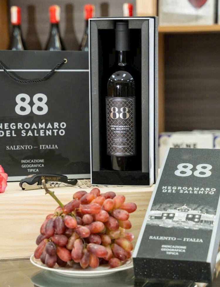 Rượu Vang 88 Negroamaro Del Salento <5% ABV*