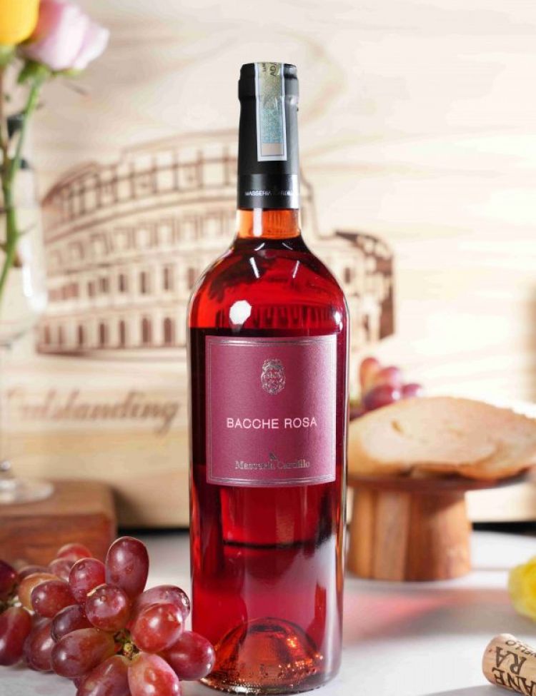 Rượu Vang Hồng BACCHE ROSA  <5% ABV*