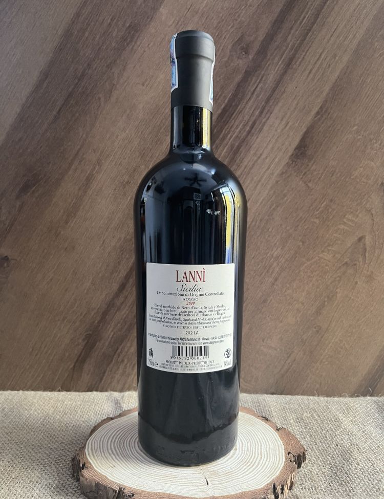 Rượu Vang Gianmarco Lanni Sicilia Rosso <5% ABV*