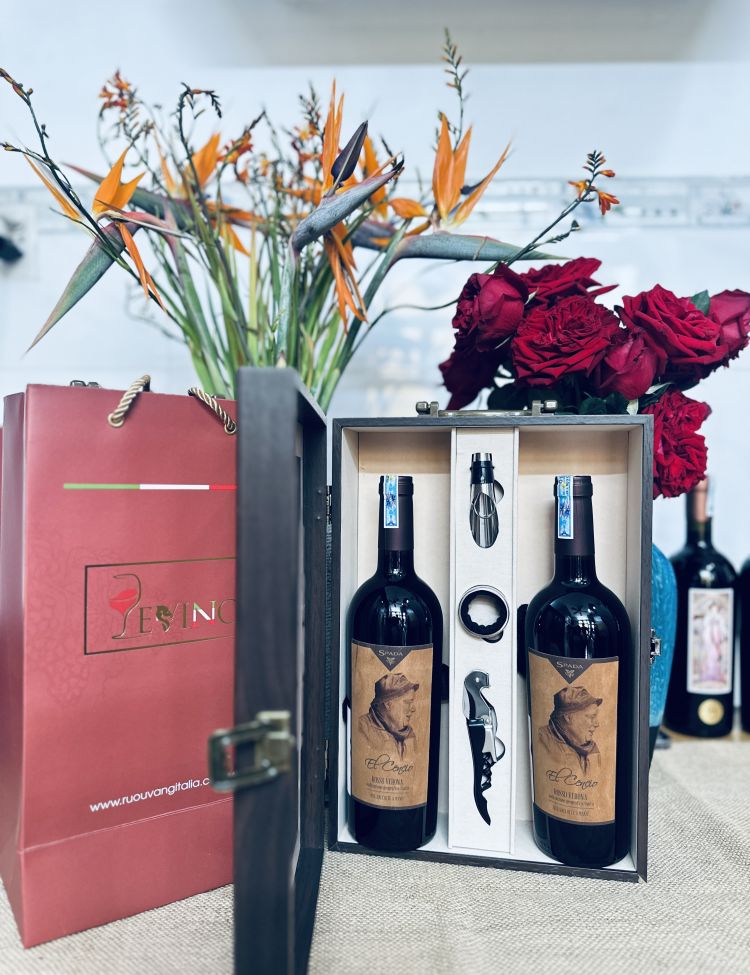 Quà Tặng Rượu Vang Ý Spada El Cencio (Ông Già) <5% ABV