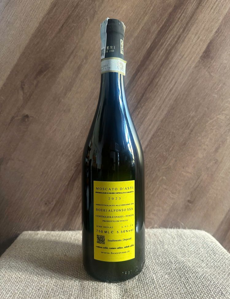 Rượu Vang Trắng Moscato d’Asti D.O.C.G<5% ABV*