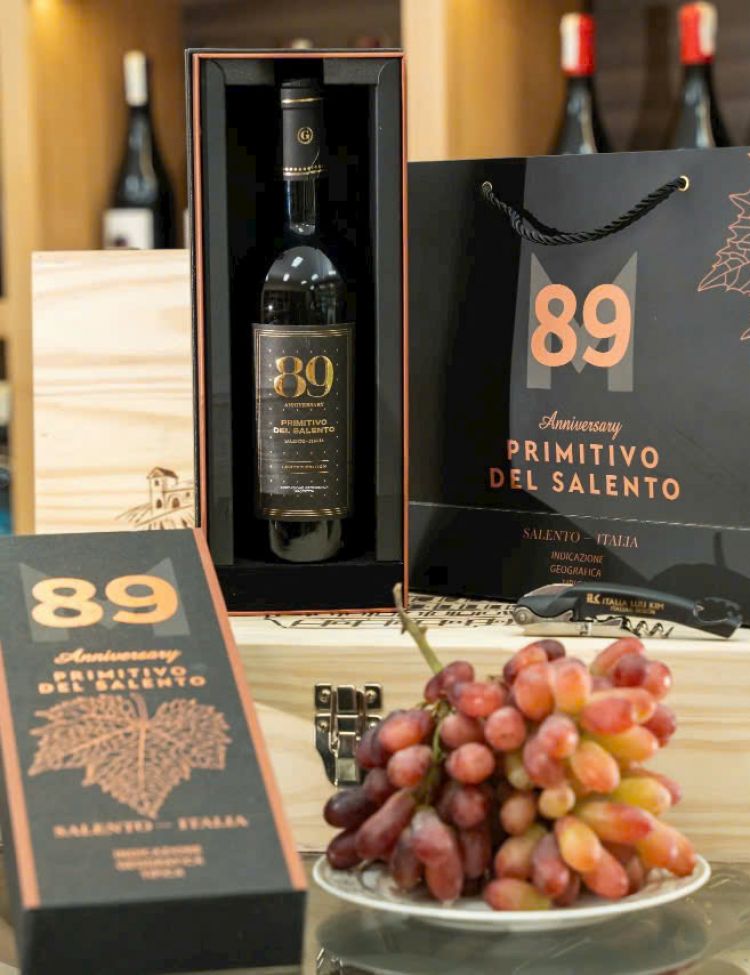 Rượu Vang 89 Anniversary Primitivo del Salento <5% ABV*