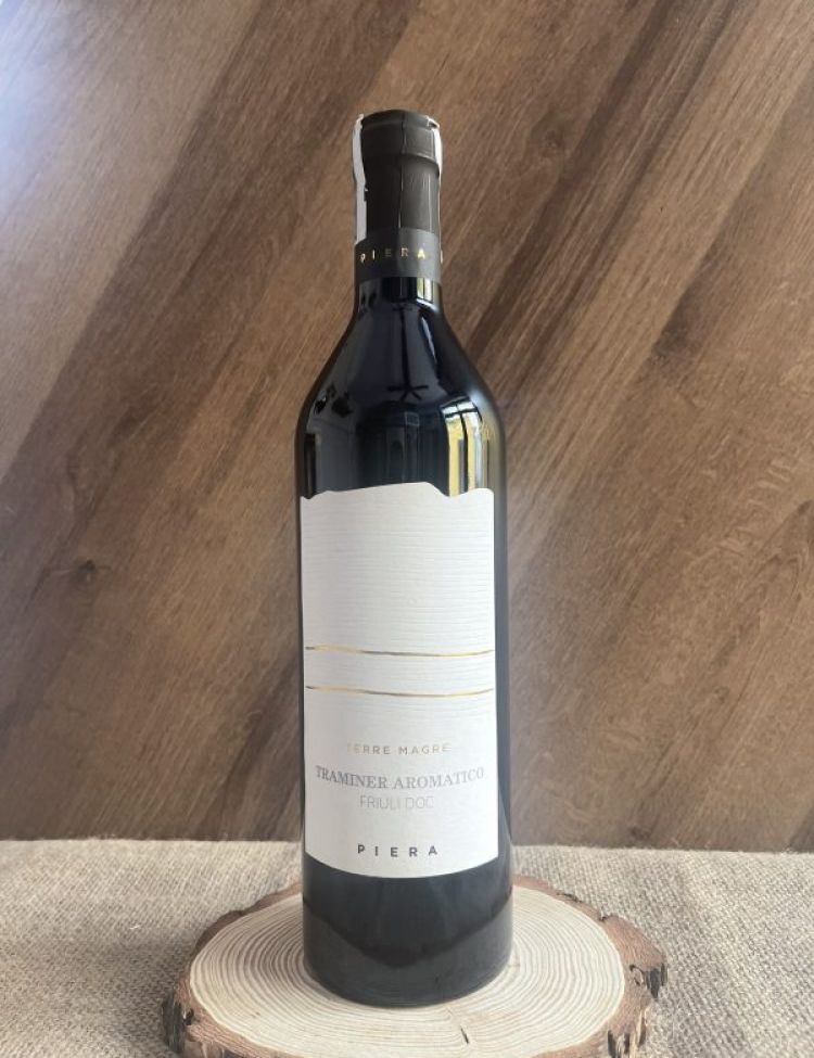 Rượu Vang Trắng Traminer  Aromatico Friuli <5% ABV*
