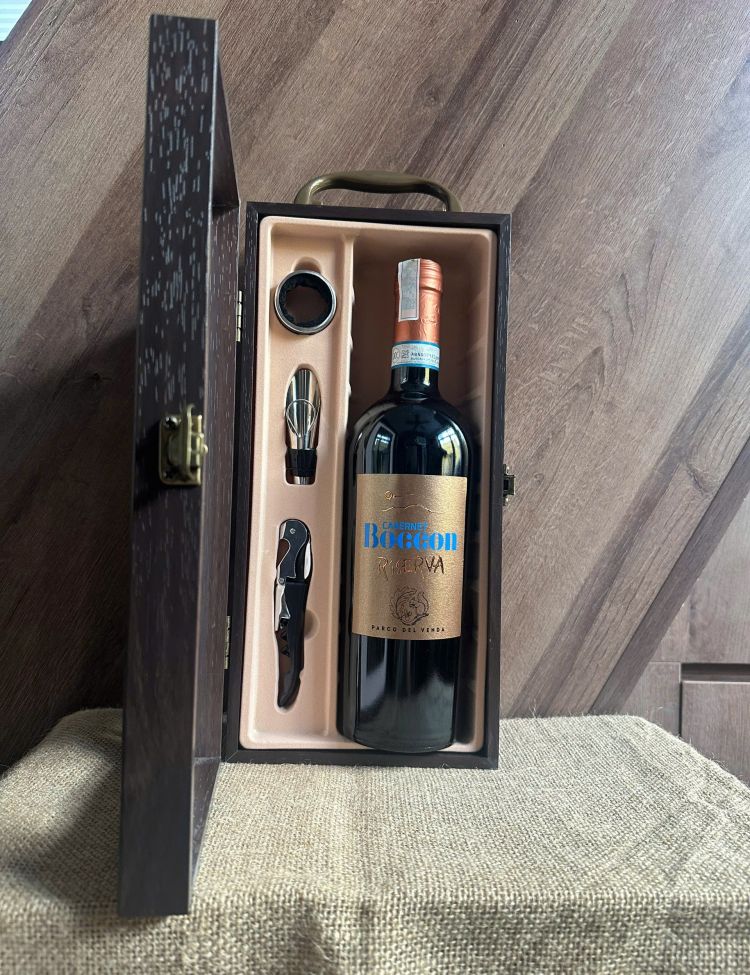 Hộp Quà Tặng Rượu Vang Cabernet Bottega Riserva – Đẳng Cấp & Tinh Tế <5% ABV*