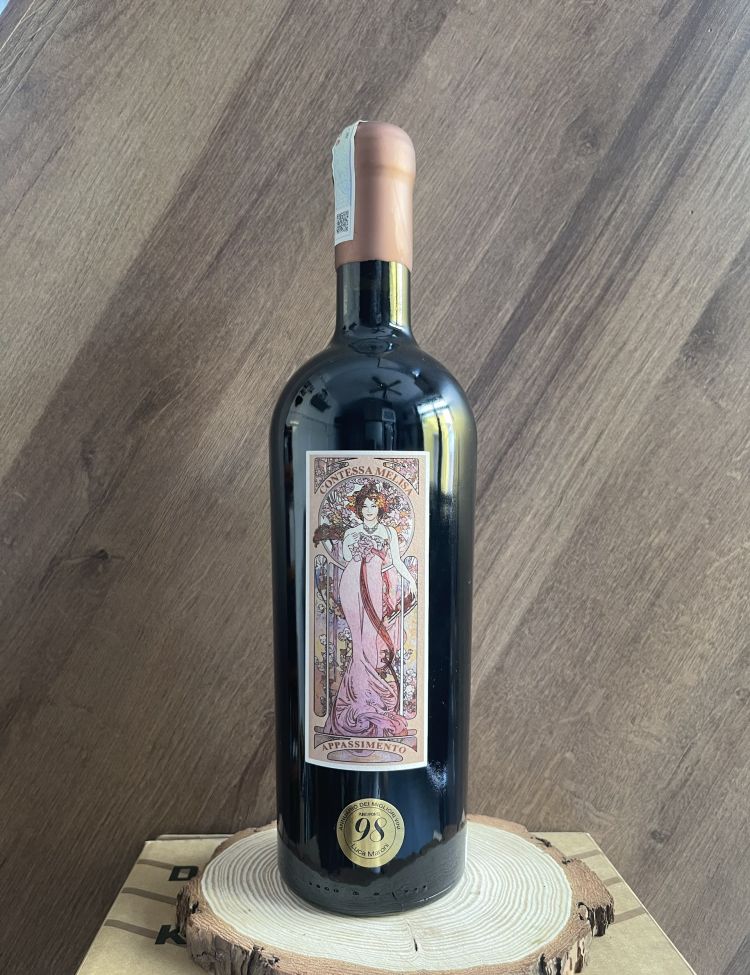 Rượu Vang Contessa Melisa Appassimento Puglia Rosso <5% ABV*
