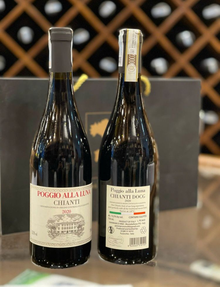  Rượu Vang Poggio alla Luna Chianti DOCG <5% ABV*