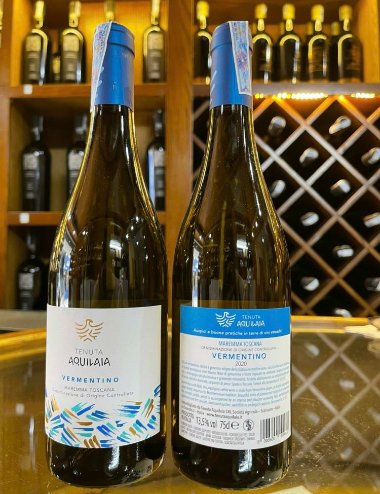 Rượu Vang Trắng Tenuta Aquilaia Vermentino 5% ABV*