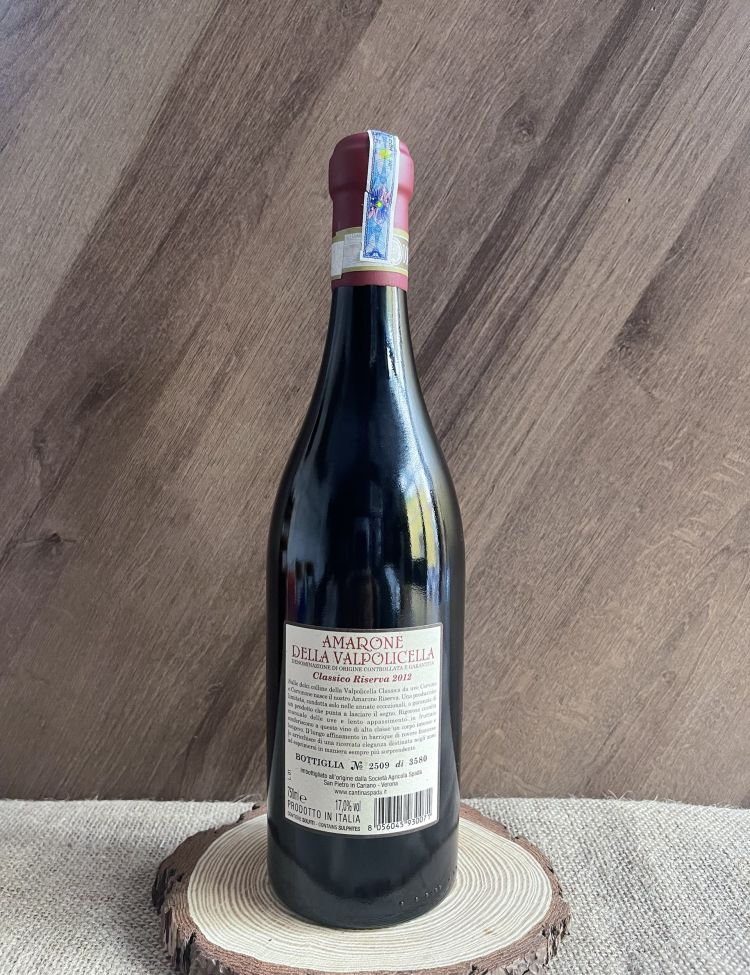 Rượu Vang Đỏ Spada  Amarone Classico D.O.C.G <5% ABV*